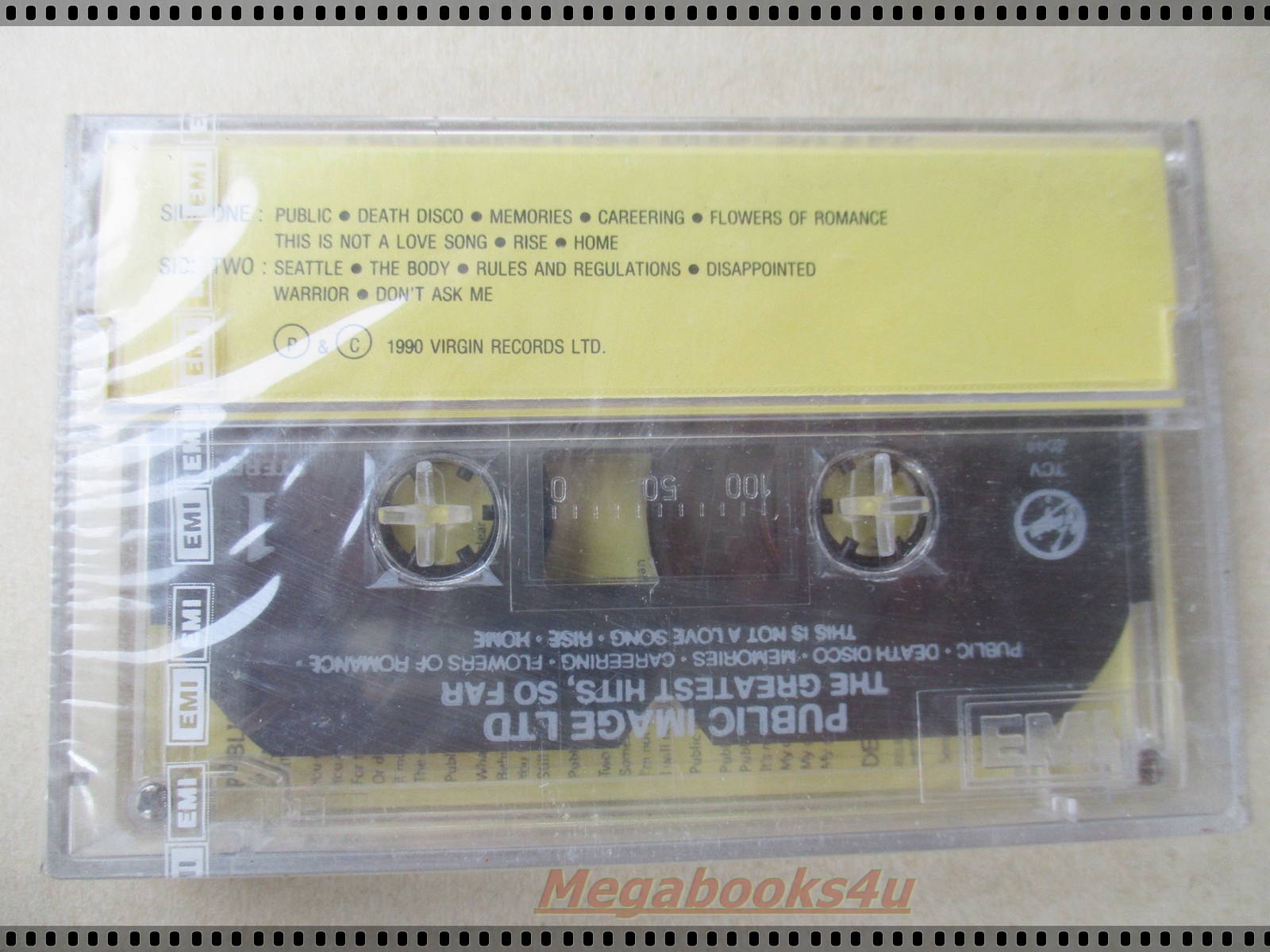 ขายเทปเพลงสากลเก่า PUBLIC IMAGE LTD-THE GREATEST HITS มือ1ในซีล