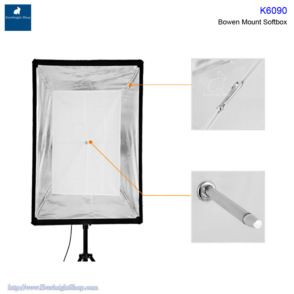 K6090 Bowen mount umbrella softbox