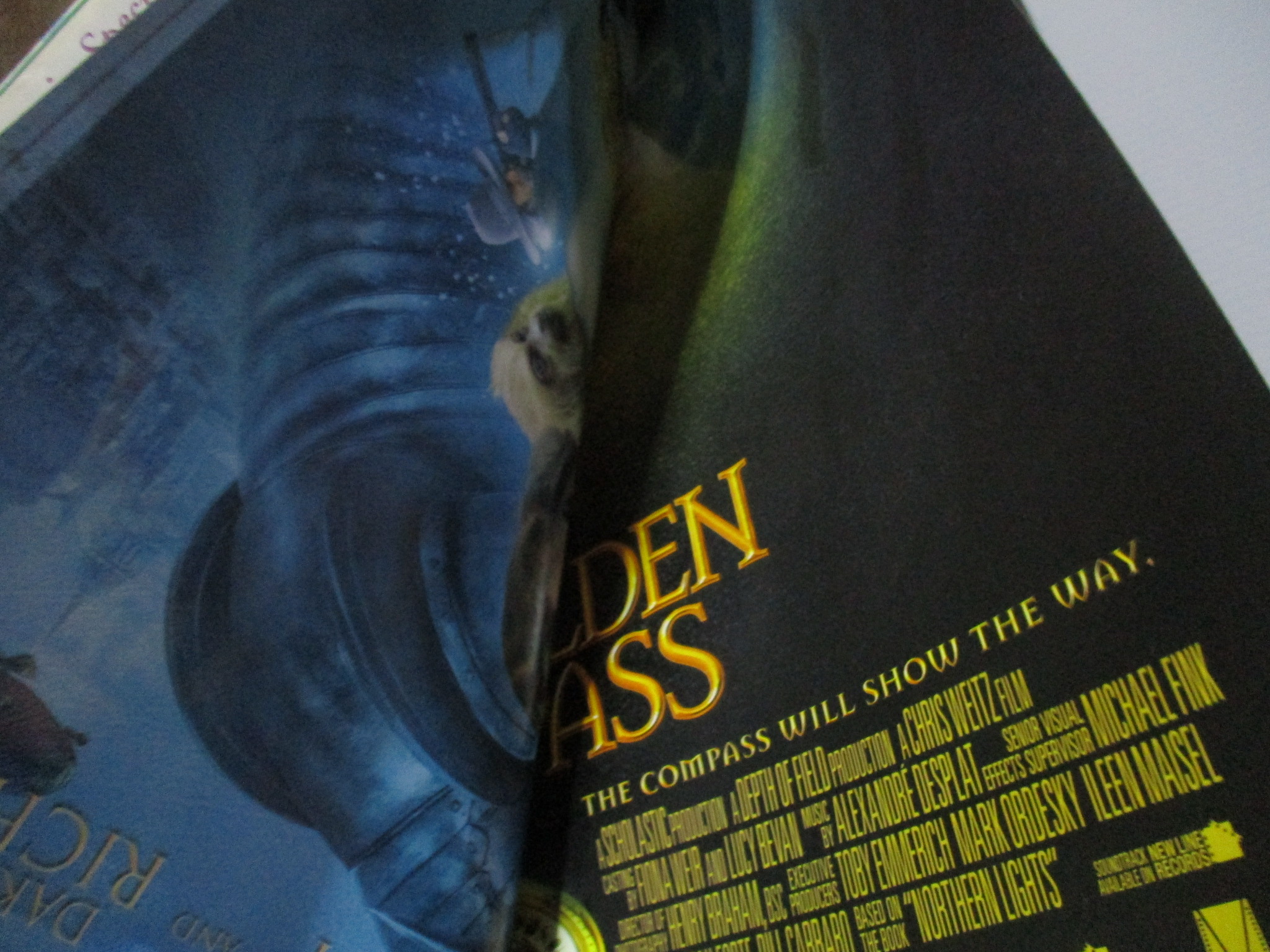 นิตยสารเอนเตอร์เทน Entertain ฉบับที่0960 ปี2550 ปก THE WARLORDS โปสเตอร์เรื่อง The Golden Compass