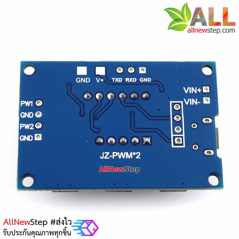 2 channel PWM pulse frequency duty cycle adjustable module square wave rectangular wave signal generator