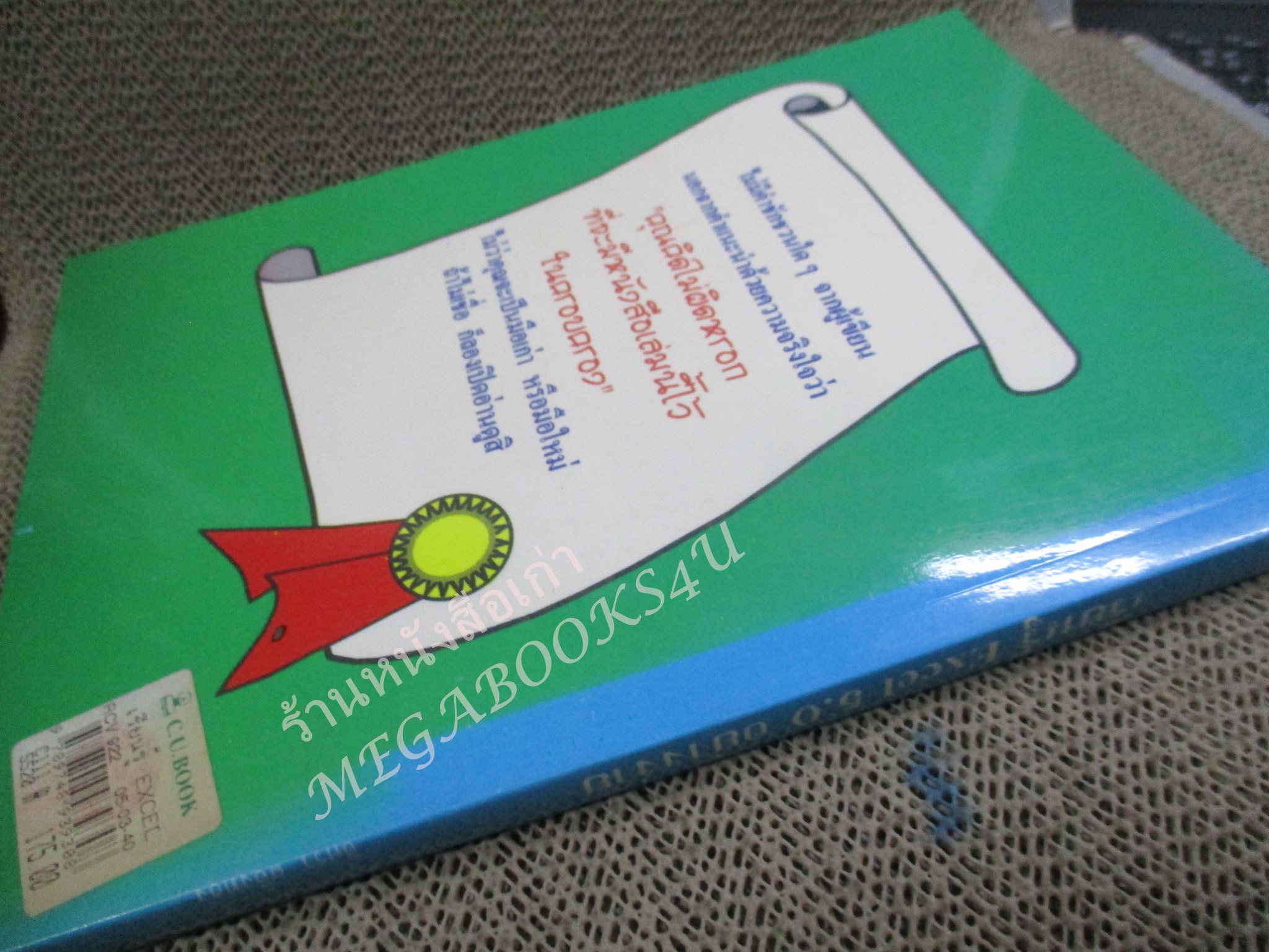 คู่มือเรียน เรียนรู้ EXCEL 5.0 / อิศรา สอิ้งทอง / สภาพดี ไม่มีรอยขีดเขียน