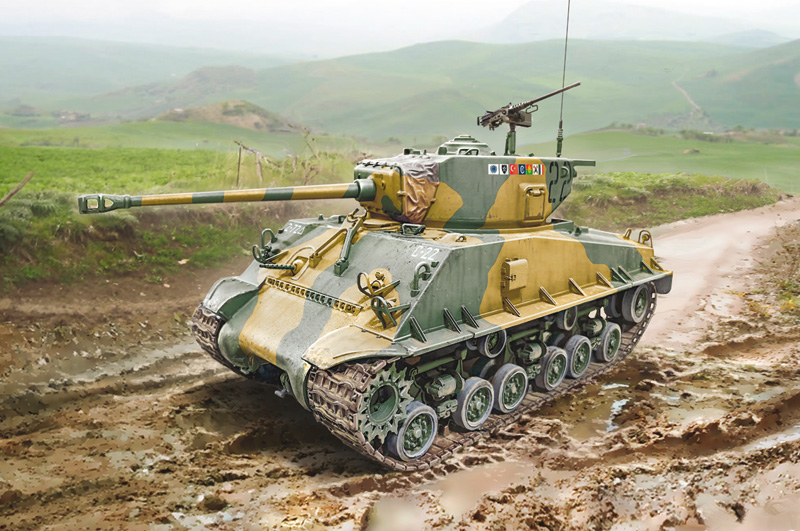 1/35 Sherman M4A3E8 - Korean War