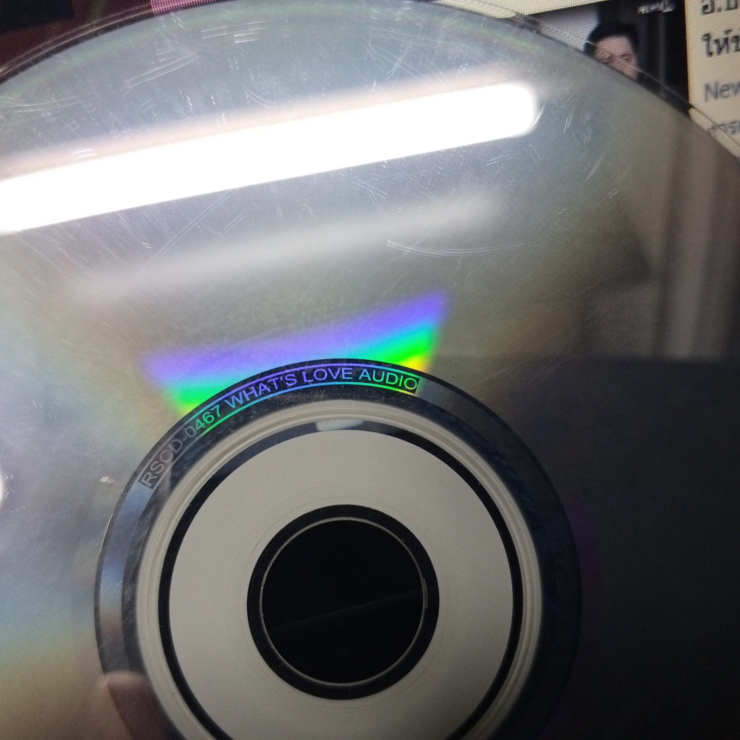 ซีดีเพลงไทยสากล RS อัลบั้ม what's love บรรจุ10เพลง // ปกสวย เจาะ แผ่นแท้ แผ่นสวย