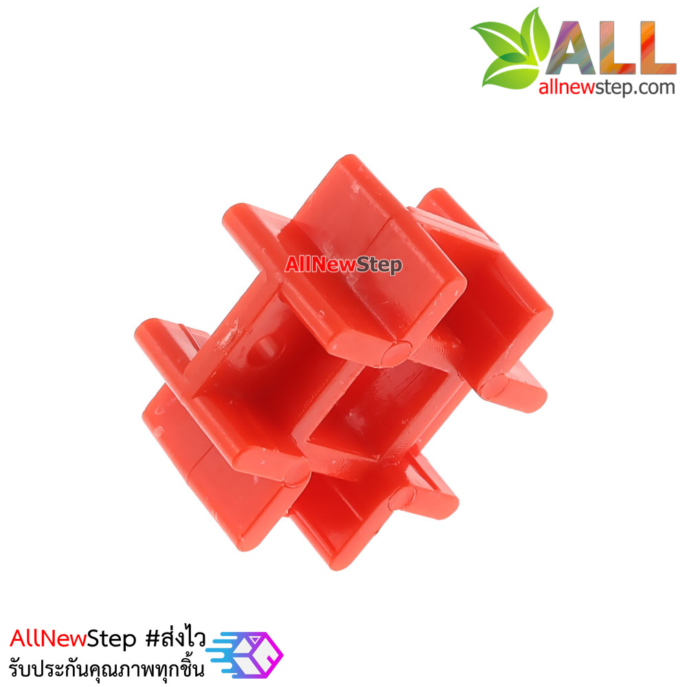 Plastic ABS cross connector holder