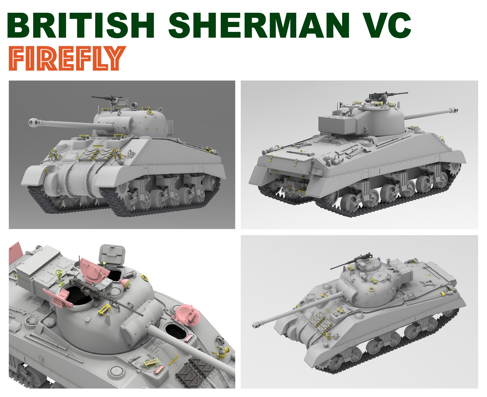1/35 BRITISH SHERMAN VC FIREFLY