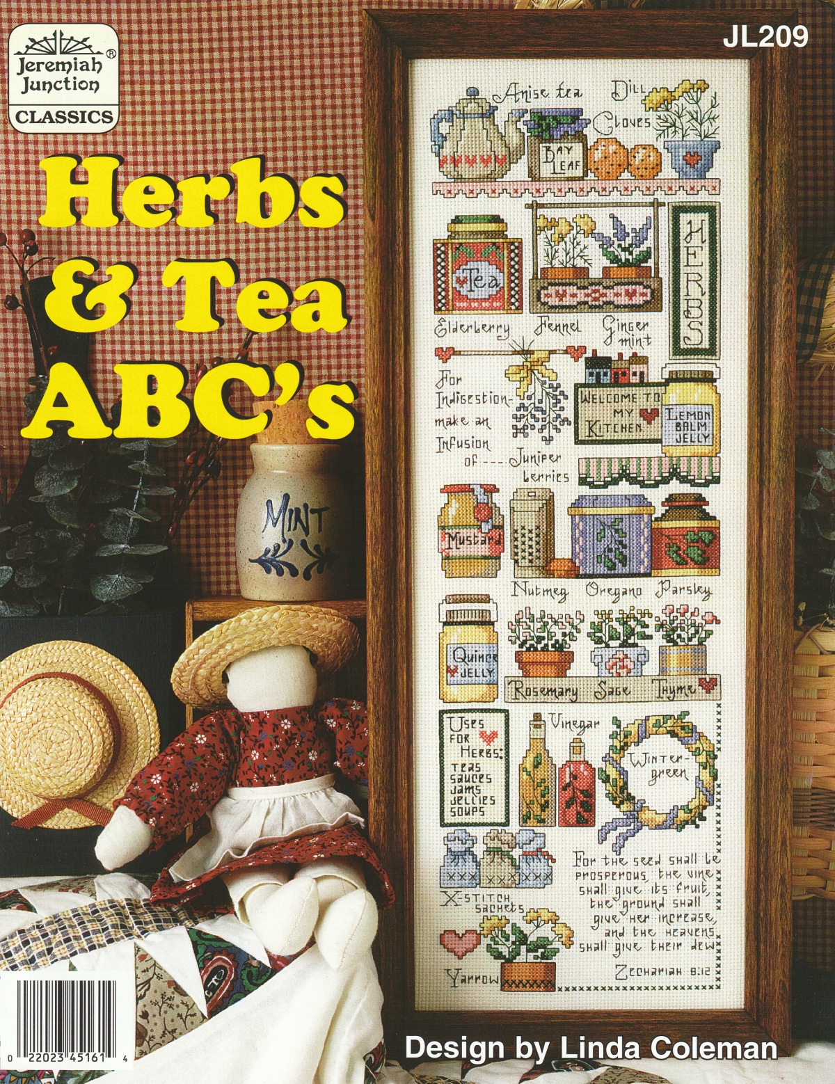 Jeremiah Junction ผังลาย Herbs & Tea ABC's
