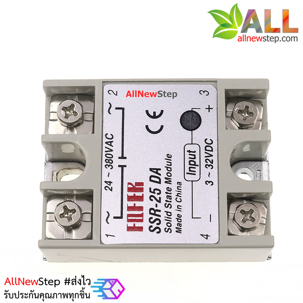 Solid State Relays 25A SSR-25DA Input 3-32VDC Output 24-380VAC