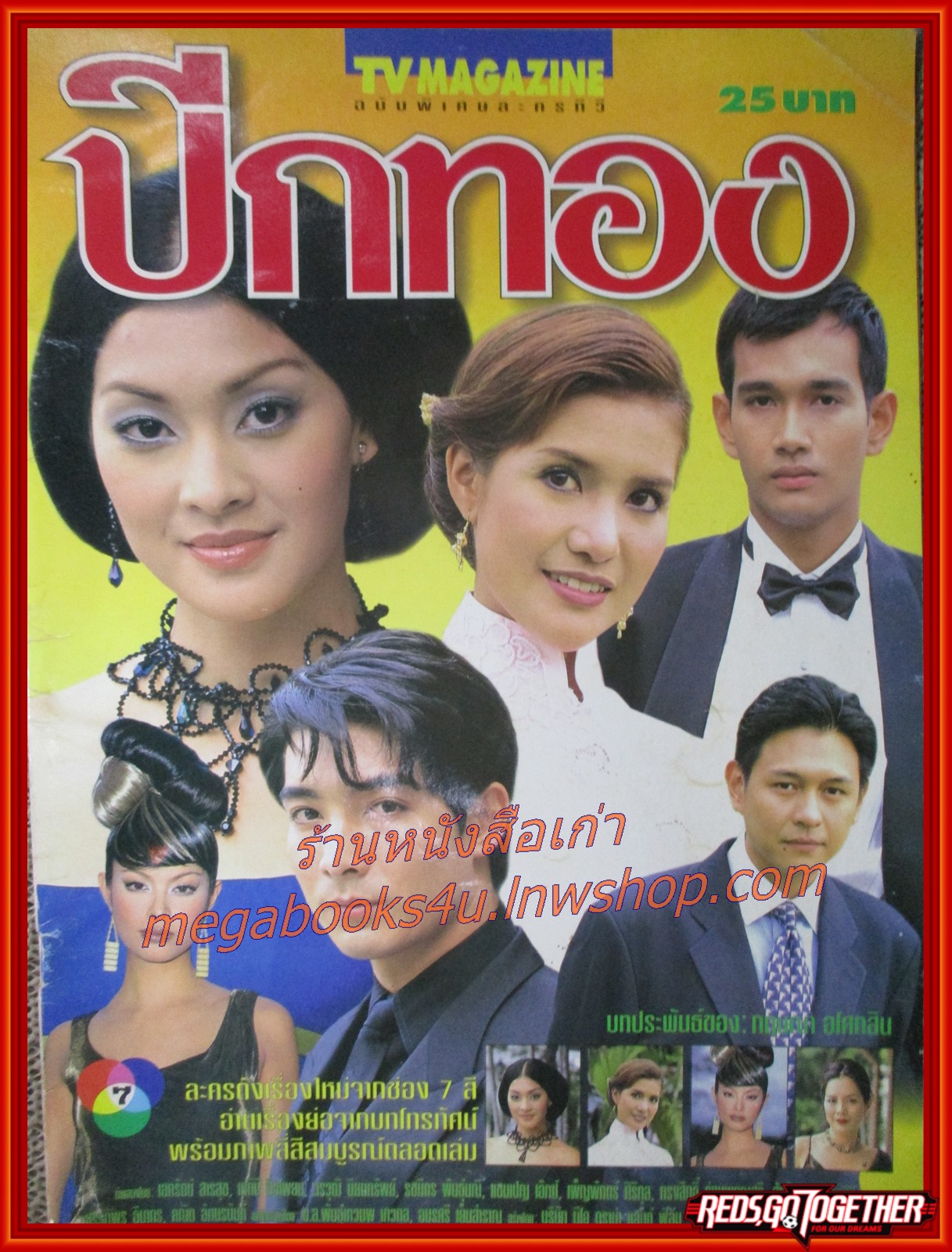 นิตยสารเรื่องย่อละครโทรทัศน์ ปีกทอง ปี2542 วรวุฒิ นิยมทรัพย์ รชนีกร พันธุ์มณี เมทินี กิ่งโพยม