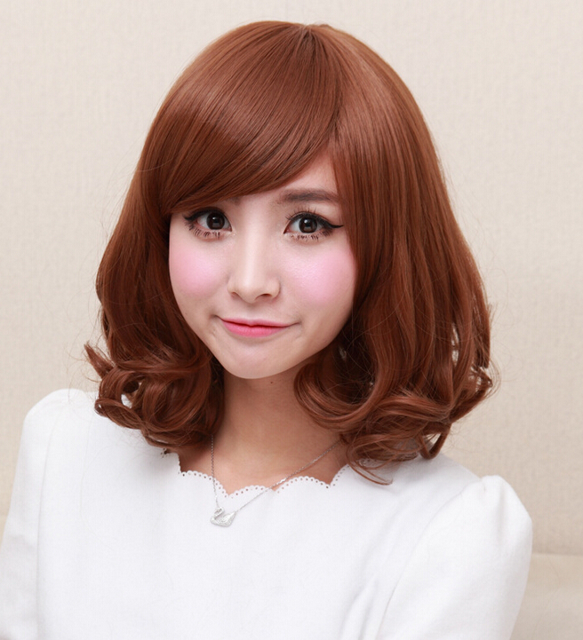 C1135 วิกผมสั้นม้าปัด ทรงปลายสวอล ทรงเป๊ะ