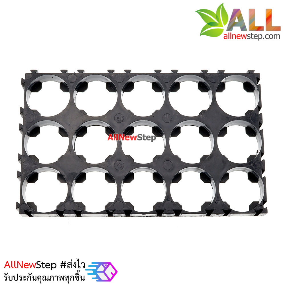 18650 lithium battery bracket 15 ช่อง