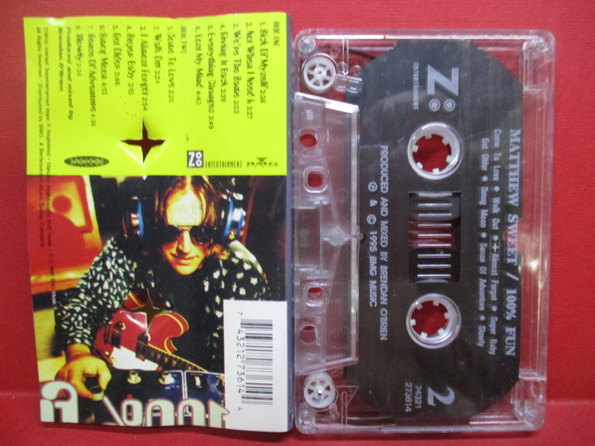 เทปเพลงสากล M͟atthew S͟weet - 1͟00% F͟un