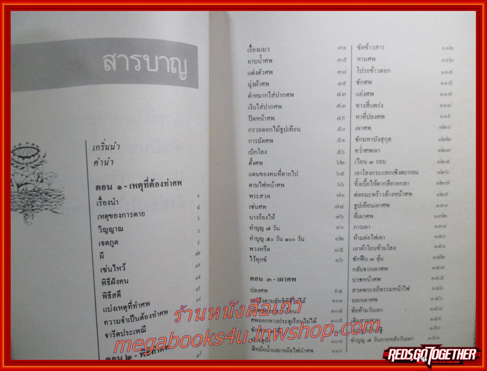 ประเพณีเนื่องในการตาย อนุสรณ์ในงานพระราชทานเพลิงศพ นายเทียน โค้ววารินทร์