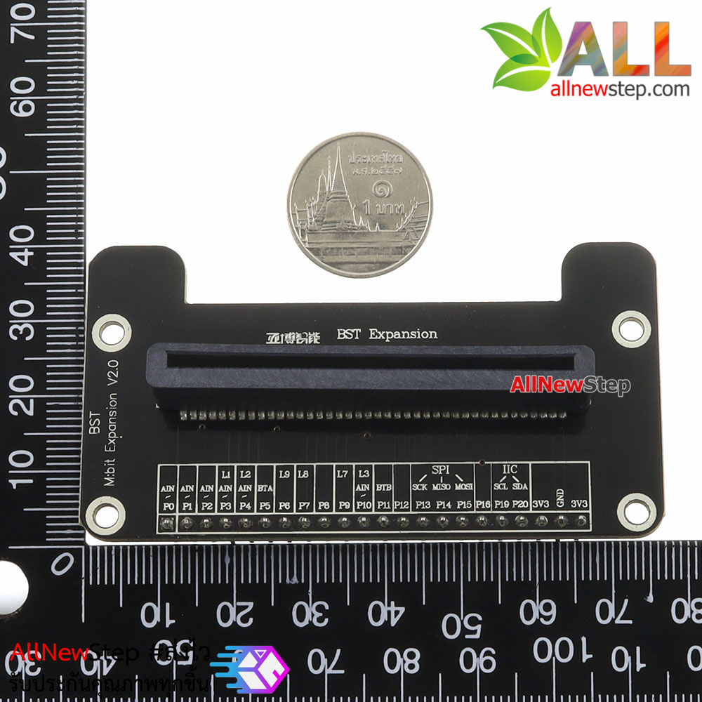 Micro:bit บอร์ดขยายขา GPIO Micro:bit GPIO breadboard expansion board Breakout adapter microbit