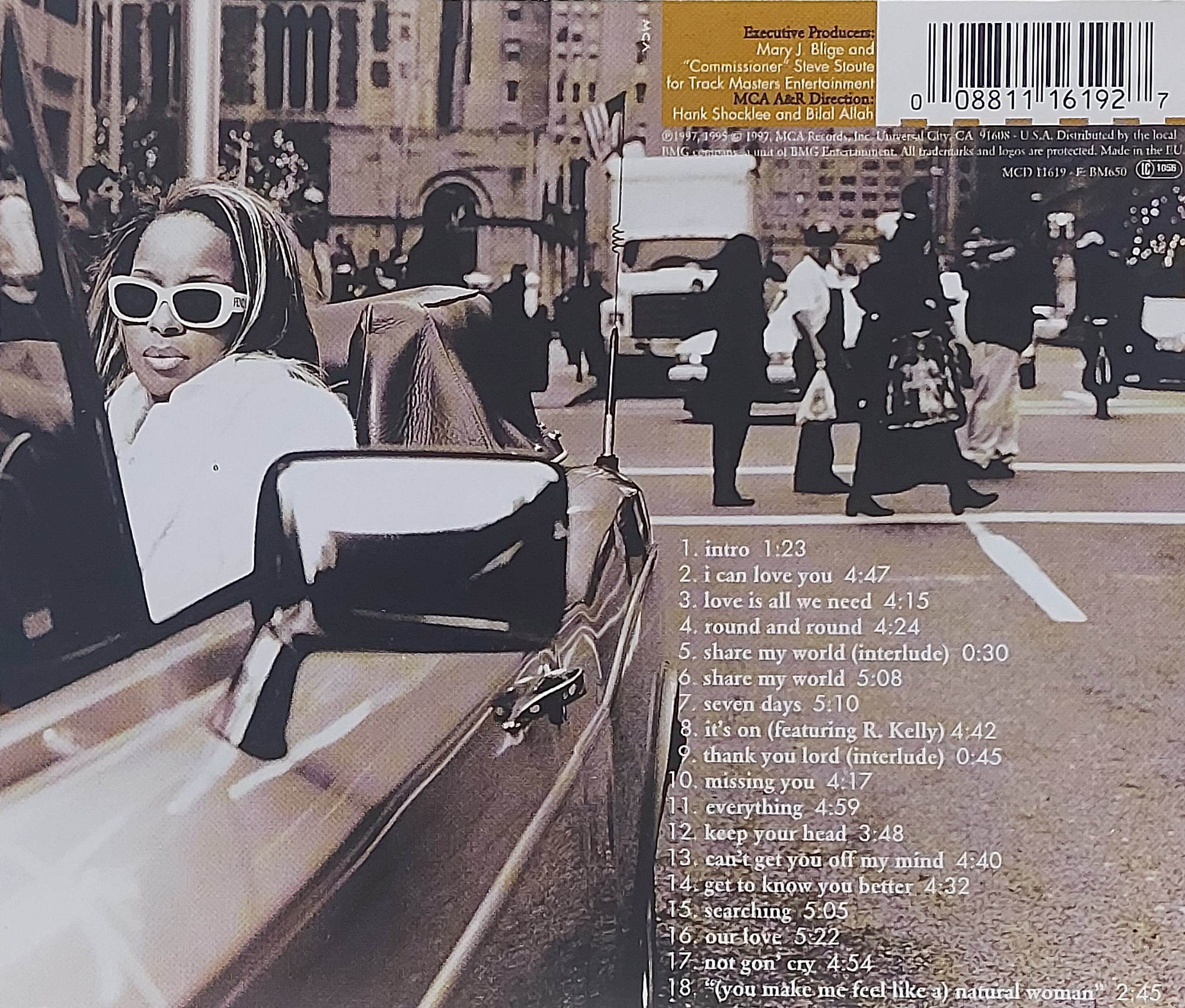 Used CD,Mary J. Blige - Share My World (A+)(1997)(EU)