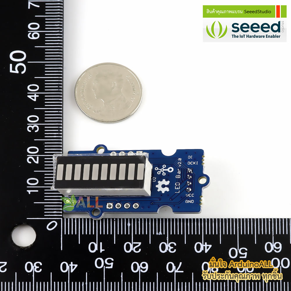 โมดูล LED Grove LED Bar v2.0 ของแท้จาก Seeed Studio