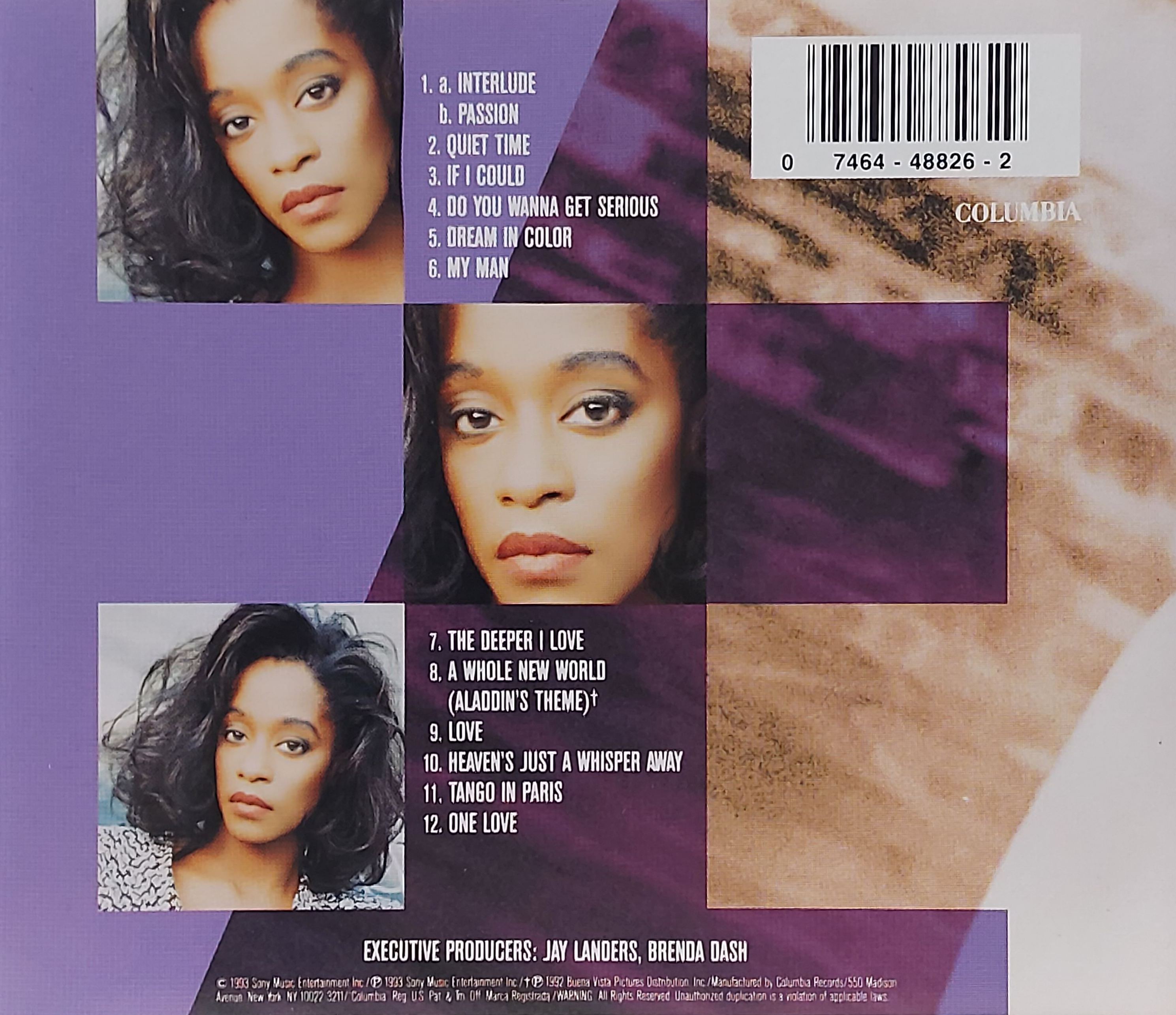 Used CD,Regina Belle - Passion (B)(1993)
