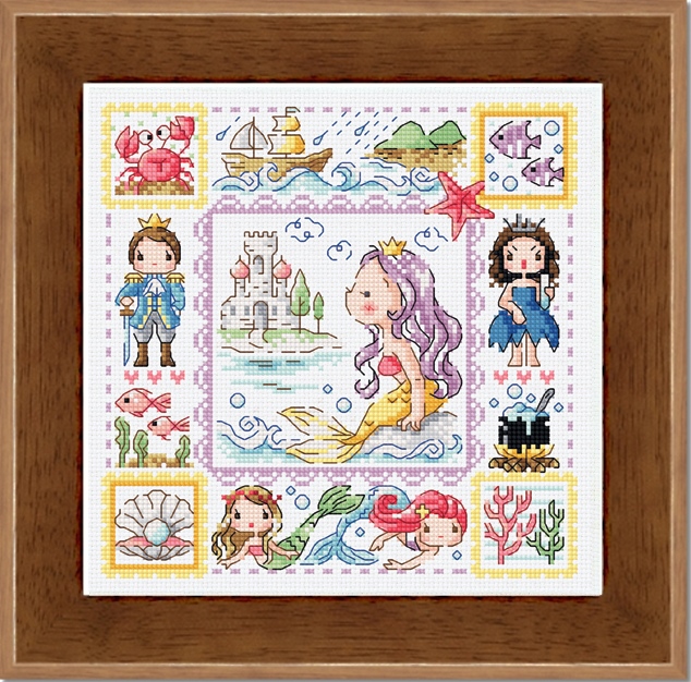 Soda ชุดปัก The Little Mermaid