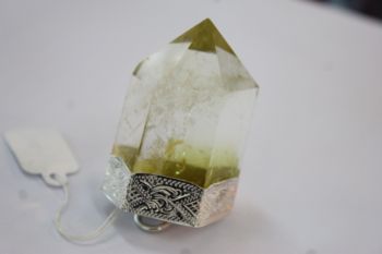 Lemon Yellow Quartz Pendulum