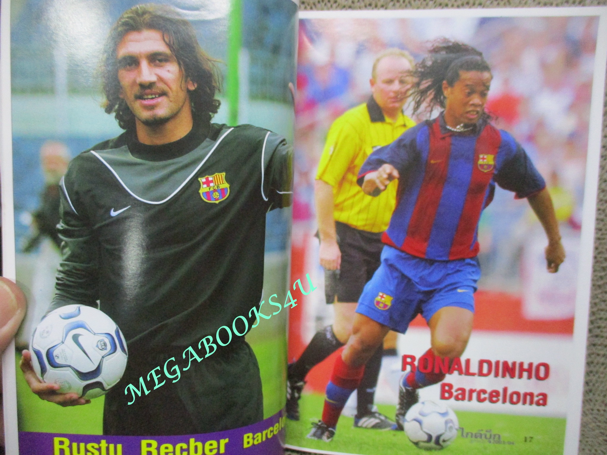 ลูกหนังไกด์บุ๊ก ปี2003/2004 (สภาพ85-95%) นิตยสารฟุตบอล