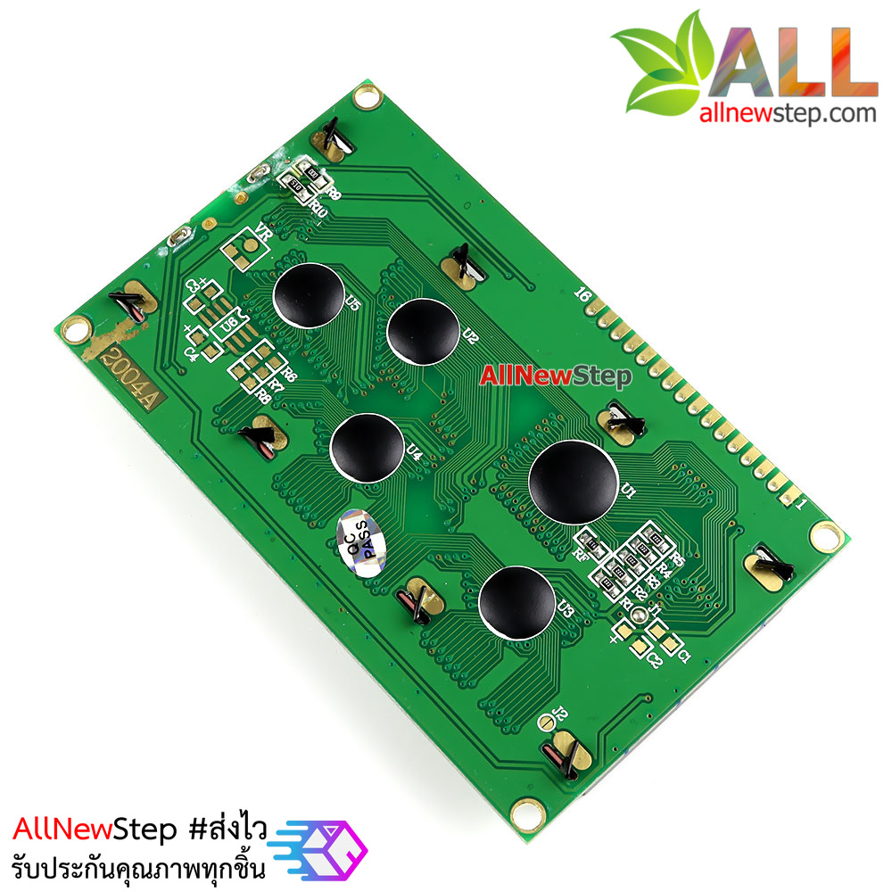 โมดูลจอ LCD 2004 LCD Blue Screen 20x4 LCD with backlight ไม่มี I2C