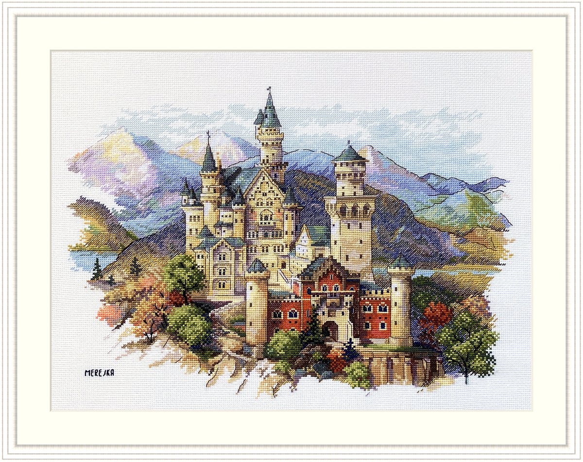 Merejka ชุดปัก Neuschwanstein Castle