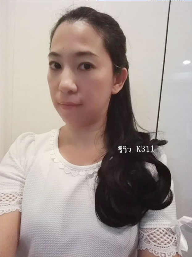K311 หางม้าลอนคลาย เเบบผูก ทรงผมสวยดูเป็นธรรมชาติคะ