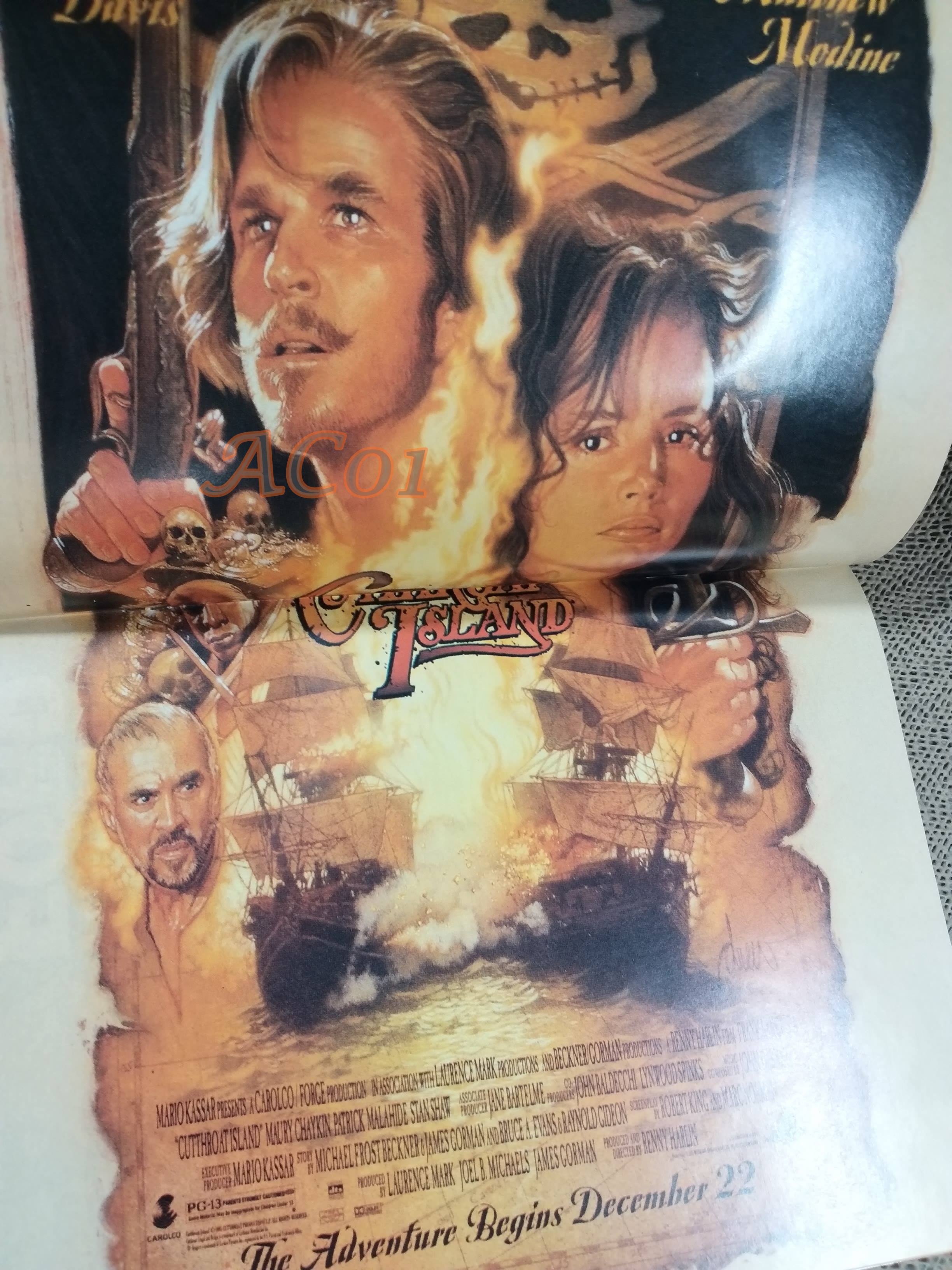 นิตยสารเอนเตอร์เทน Entertain ฉบับที่0374 ปี2539 ปก 12 MONKEY โปสเตอร์เรื่อง Cutthroat Island