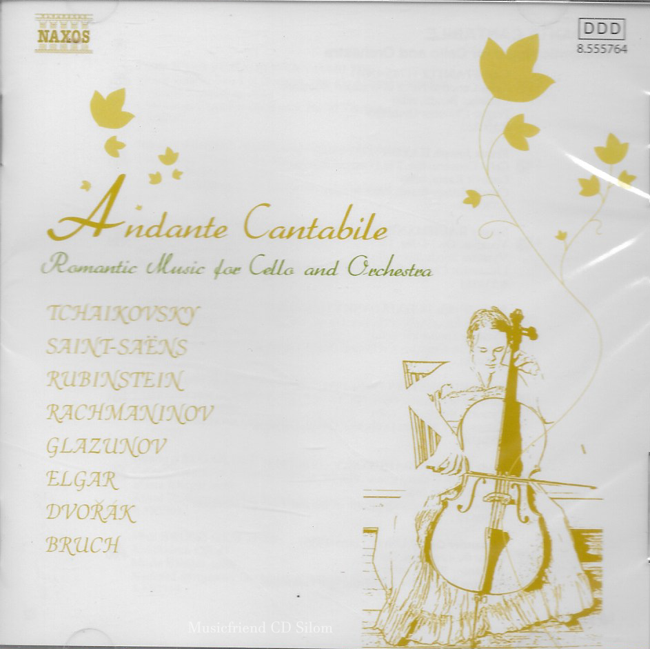CD,Romantic Music for Cello and Orchestra Andante Cantabile(2006)(Classics)(instrumental)