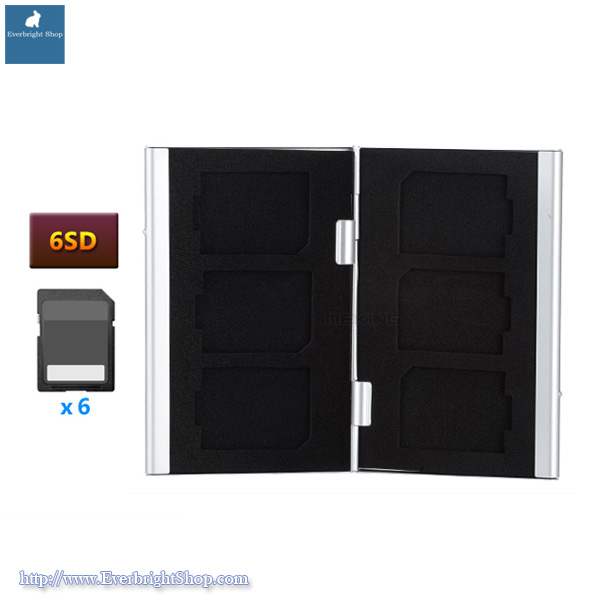 SD Card Case (for 6 pcs. SD Card)