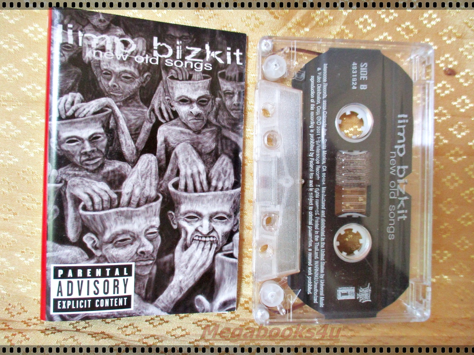 เทปเพลงสากล อัลบั้ม LIMP BIZKIT NEW OLD SONGS