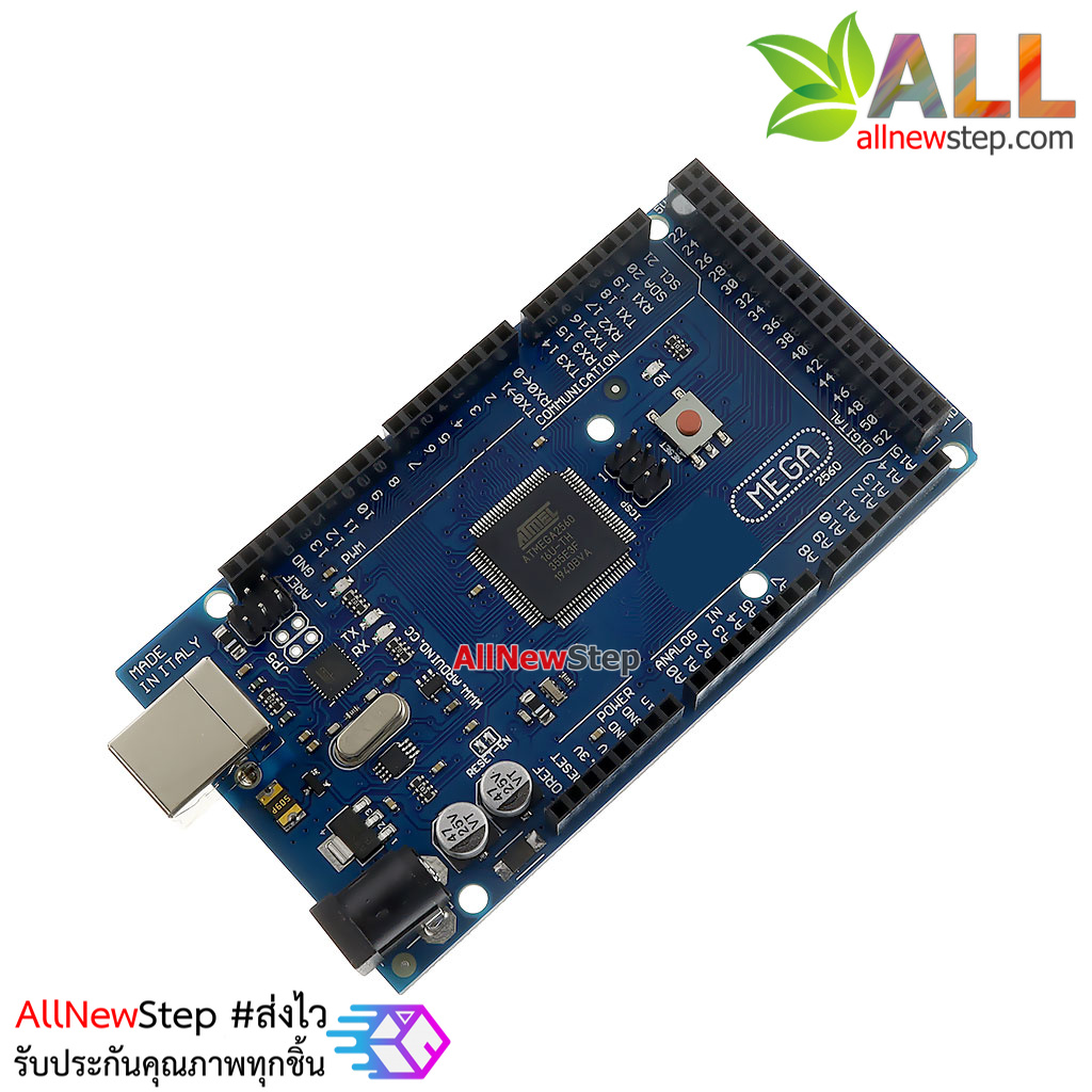 บอร์ด MEGA2560 R3 for Arduino พร้อมสาย USB