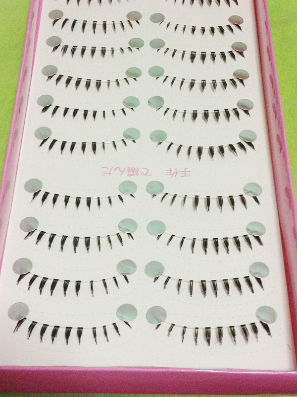 HX-4# ขนตาล่าง เอ็นใส (ขายปลีก)10 คู่