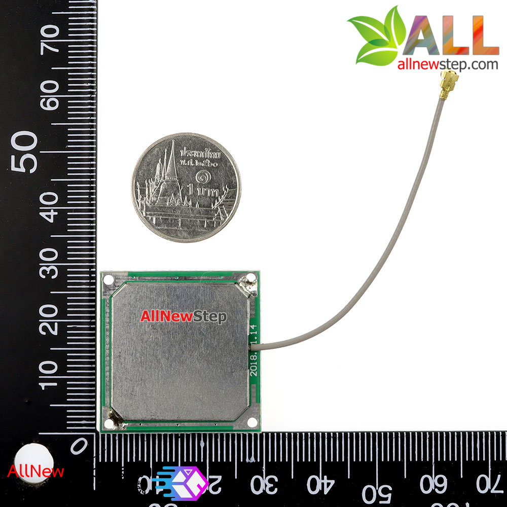 Active GPS antenna 28db High gain active built-in ceramic antenna สายอากาศ GPS ยาว 5cm