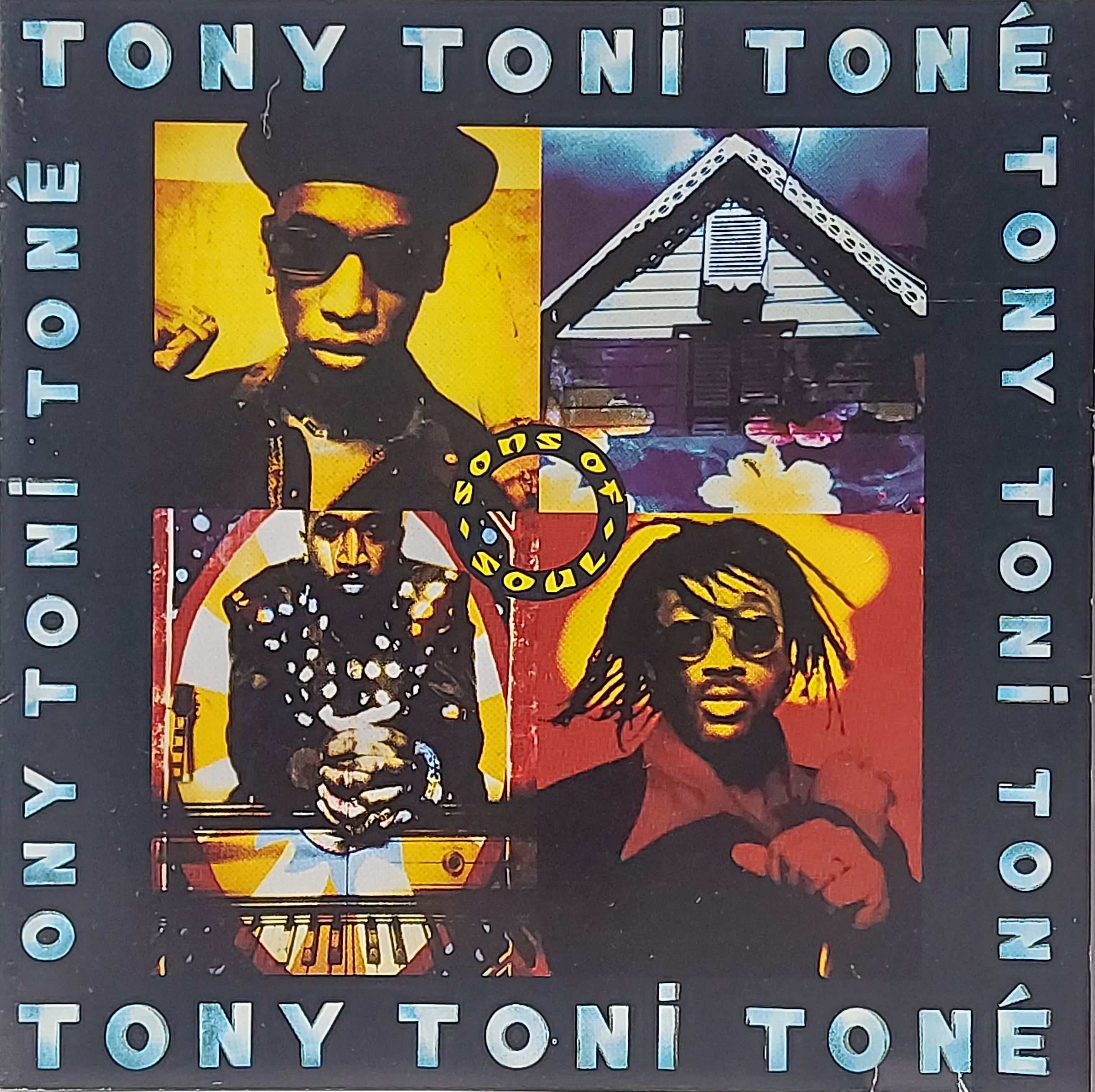 Used CD,Tony Toni Tone -Sons of Soul (C)(1993)(USA)