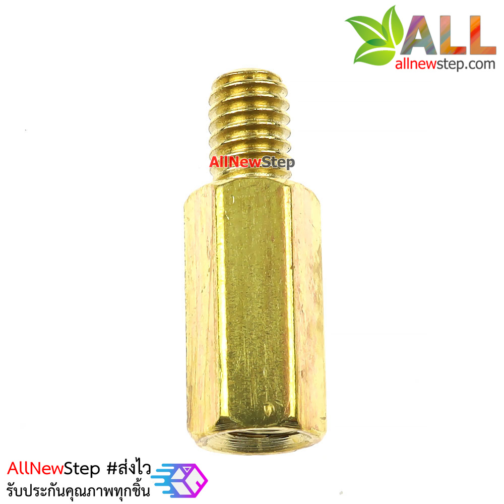 น็อต m4 ขนาด 12+6mm