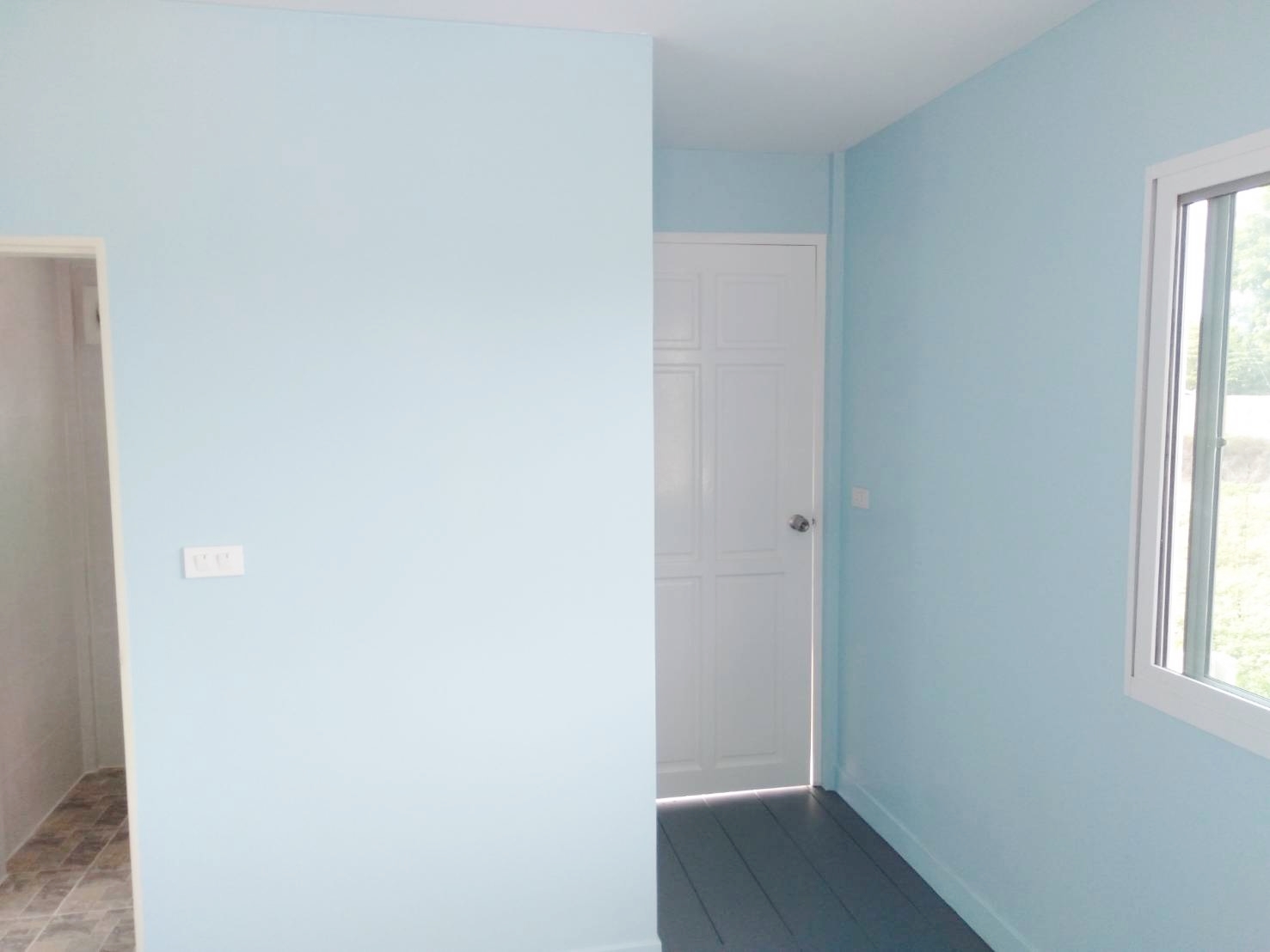 บ้านน็อกดาวน์โครงสร้างเหล็ก ขนาด 4*6 เมตร พร้อมระเบียง ขนาด 2*3 เมตร