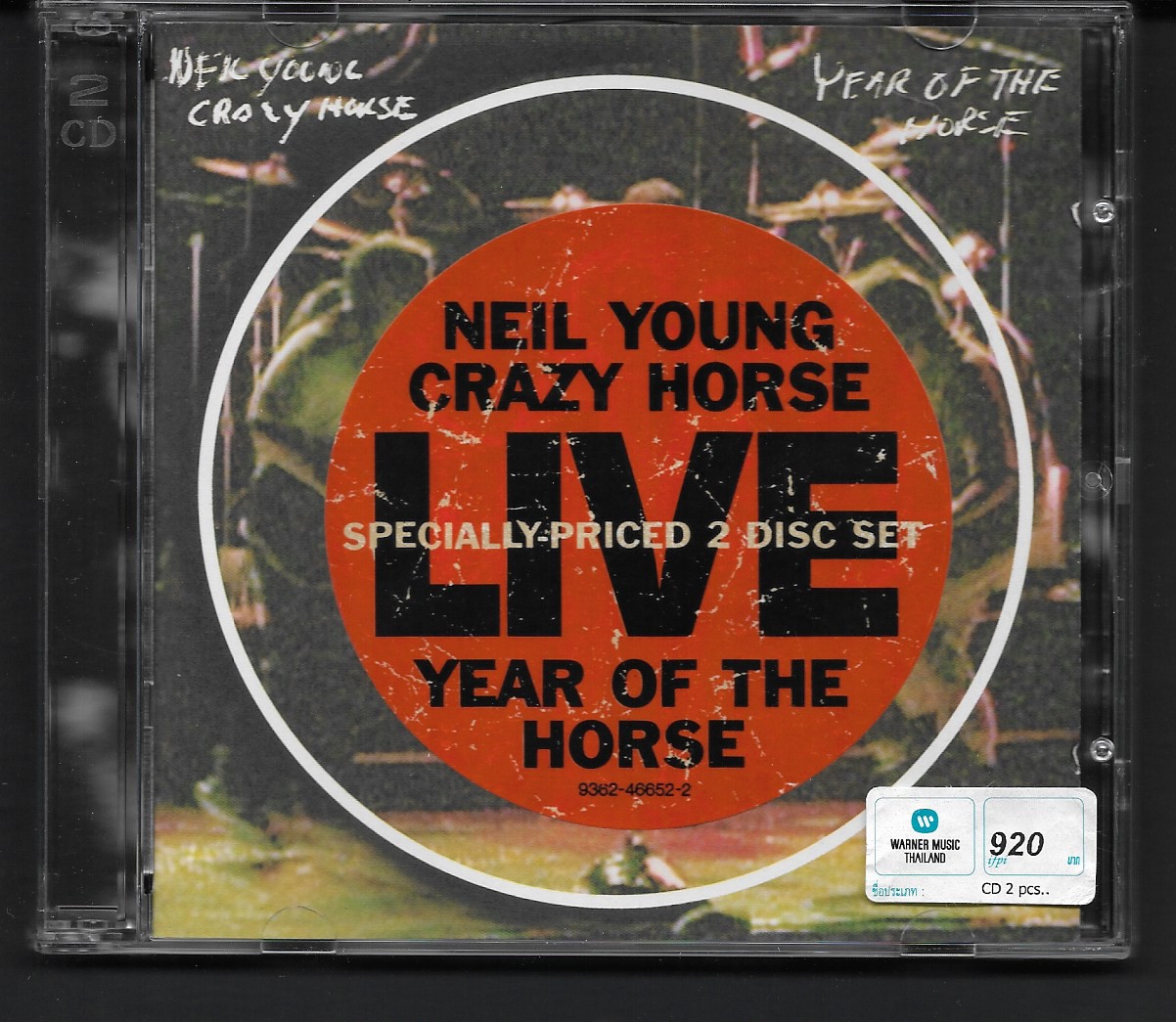 CD,Neil young - Crazy horse live year of the horse(2CD)(1997)(Germany)