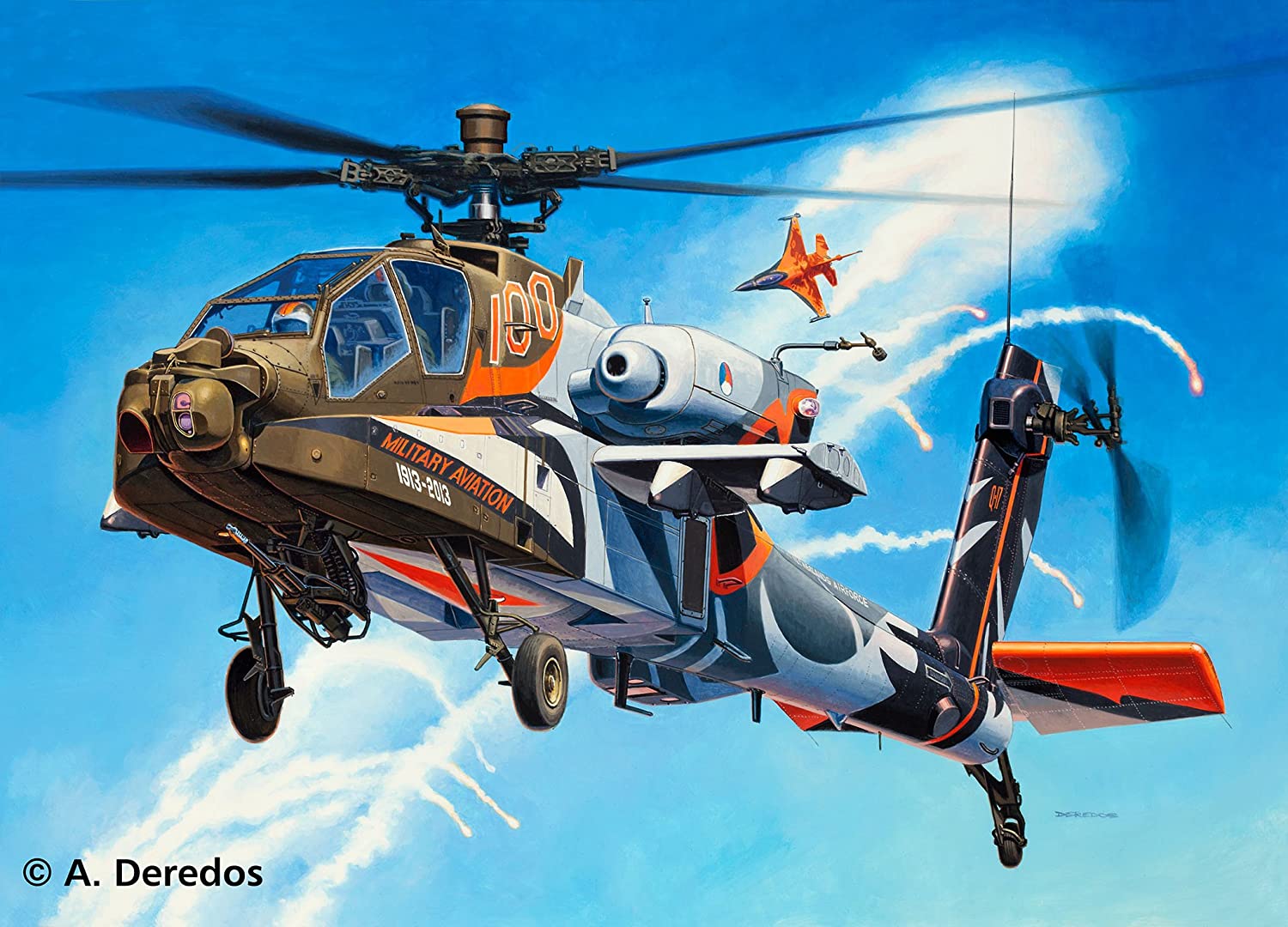 1/48 AH-64D Longbow Apache "100 Years Military Aviation"