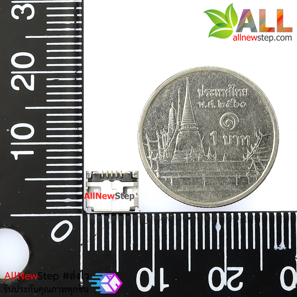 หัว micro usb Micro USB socket MK5P 5P with horn 4 foot plug plate socket