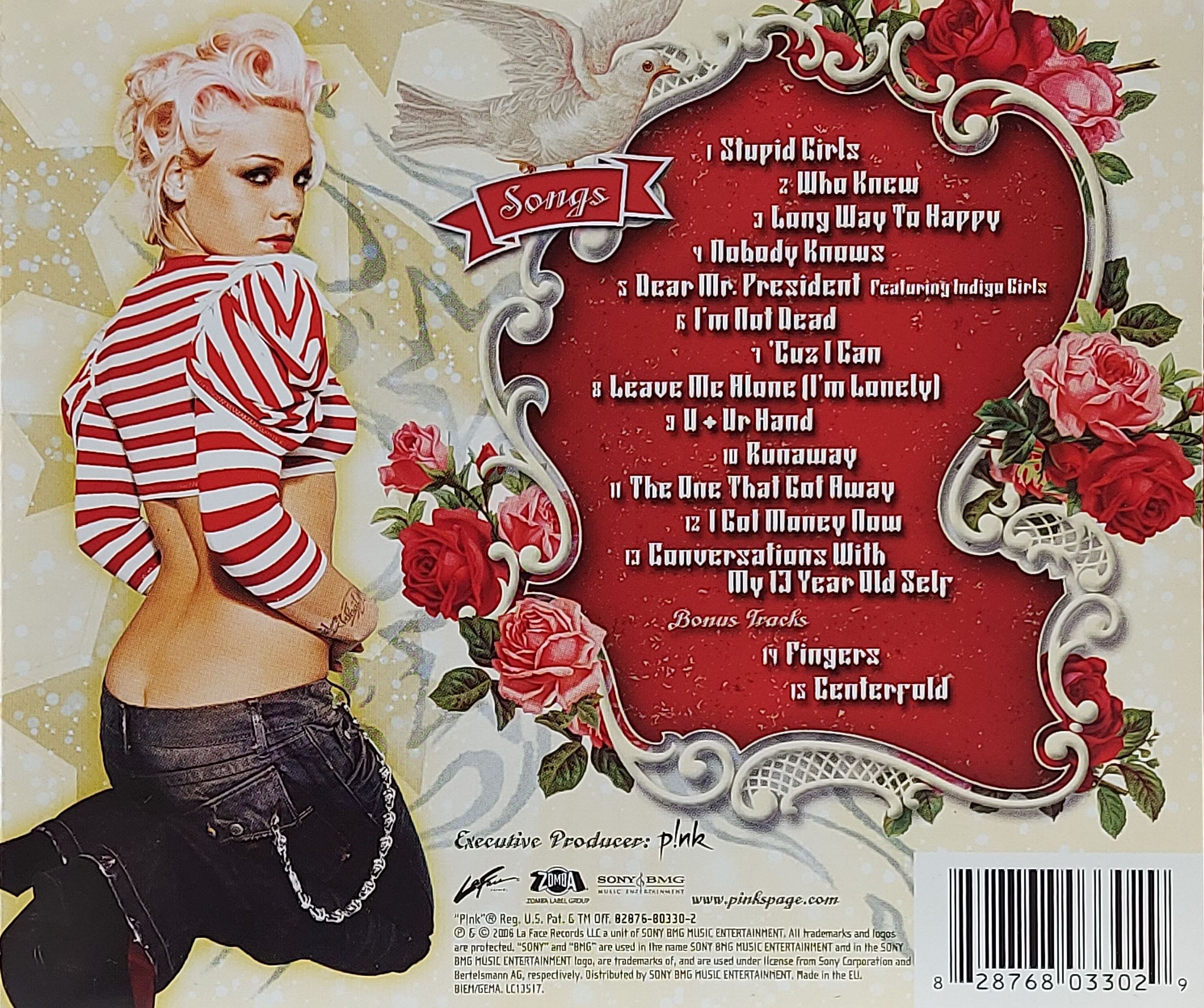 CD,Pink - I'm Not Dead (Bonus Track)(P!nk)(2006)(EU)