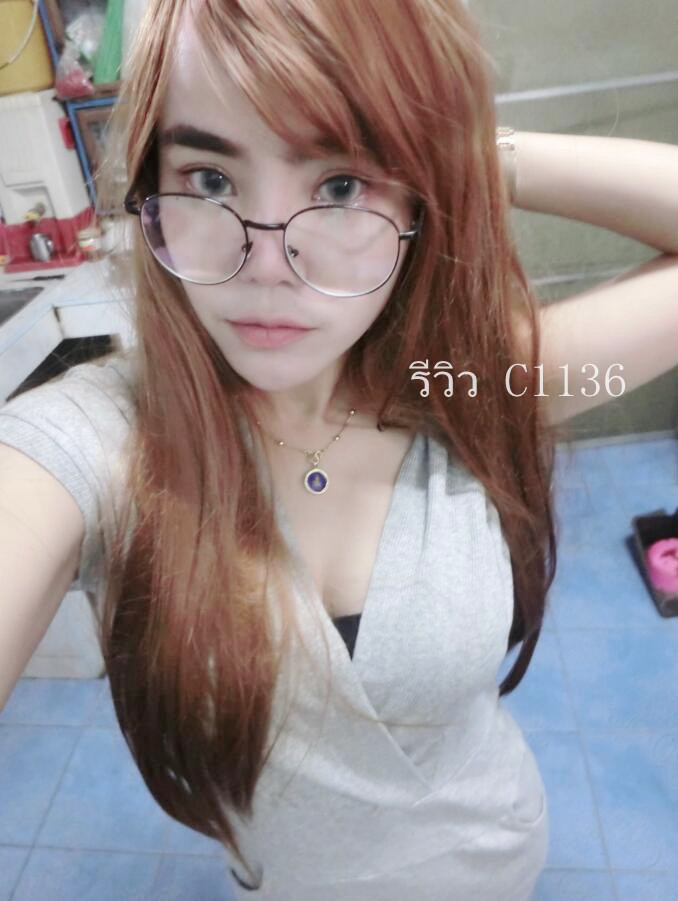 C1136 วิกผมยาว เเสกกลางเห็นหนังศรีษะ หน้าม้าบาง