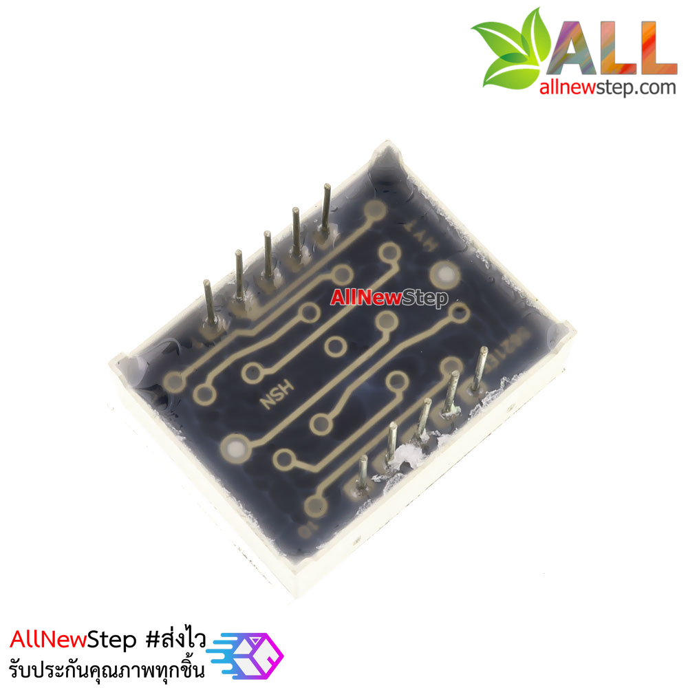 7 Segment 0.56 นิ้ว Common Cathode 2 digit Red ไฟ 7 segment 0.56 2 หลัก สีแดงแบบไฟลบร่วม 5261AH