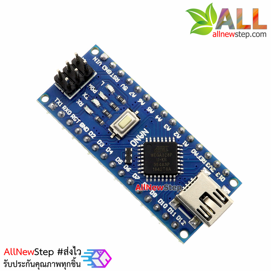 Arduino บอร์ด Nano 3.0 รุ่นใหม่ CH340 พร้อมสาย USB