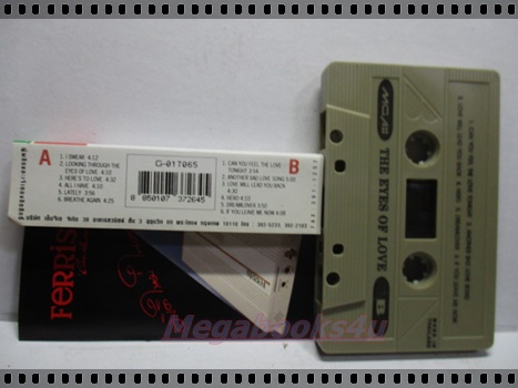 เทปเพลงไทยสากล แองเจลลิต้า อัลบั้ม THE EYES OF LOVE