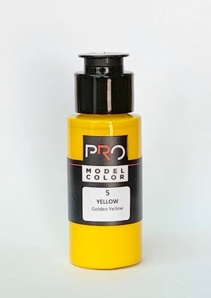 PRO COLOR # 5 YELLOW (GOLDEN YELLOW) ขนาด 30ml