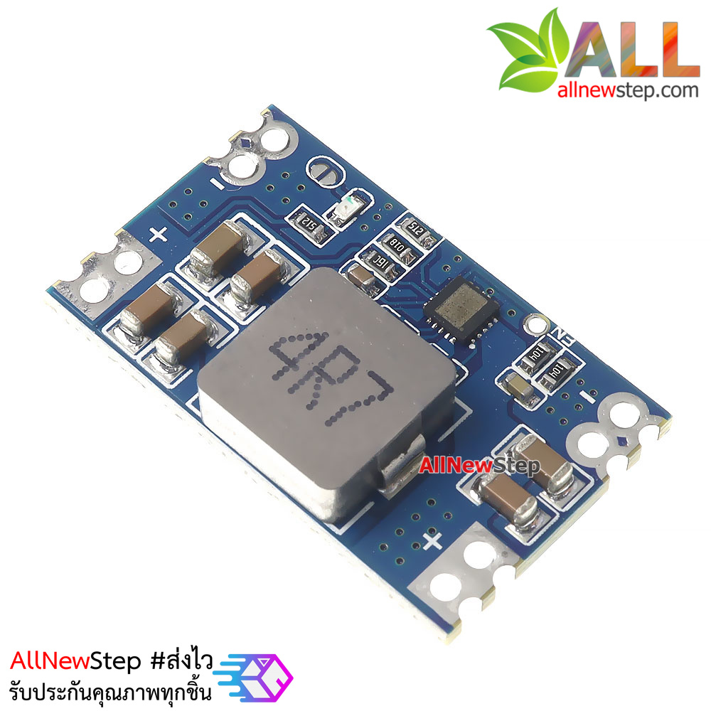 โมดูลแปลงไฟลง Step down fix 9v ไฟเข้า 11-20V เป็น 9V กระแสต่อเนื่อง 1.4A พีคสูงสุด 4A
