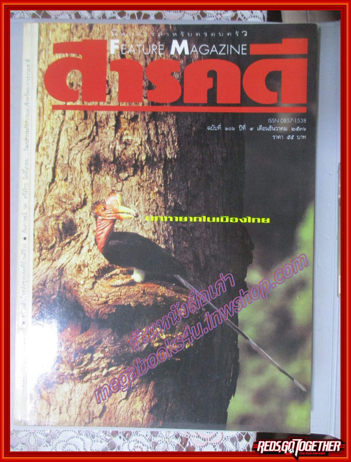 นิตยสารสารคดี ฉบับที่106 ธันวาคม 2536 นกหายาก คนญี่ปุ่นในกรุงเทพ คีรีวง