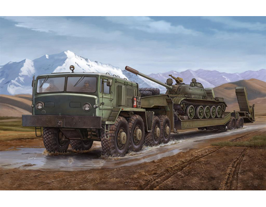 1/35 MAZ-537G intermediate type with MAZ/ChMZAP 5247G semi-trailer