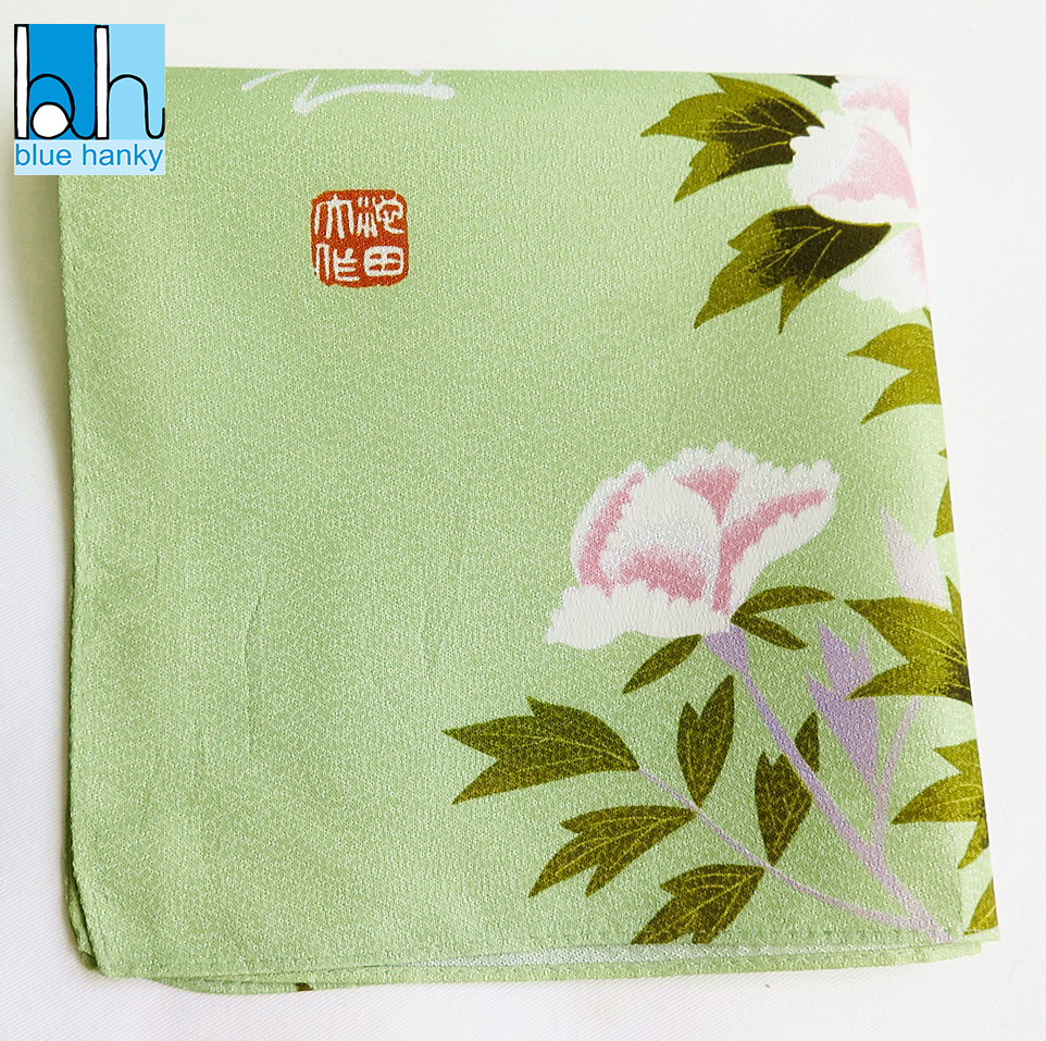 #99 18" ญี่ปุ่น ผ้าเช็ดหน้ามือ2 สภาพดี ผ้าเช็ดหน้าผืนใหญ่