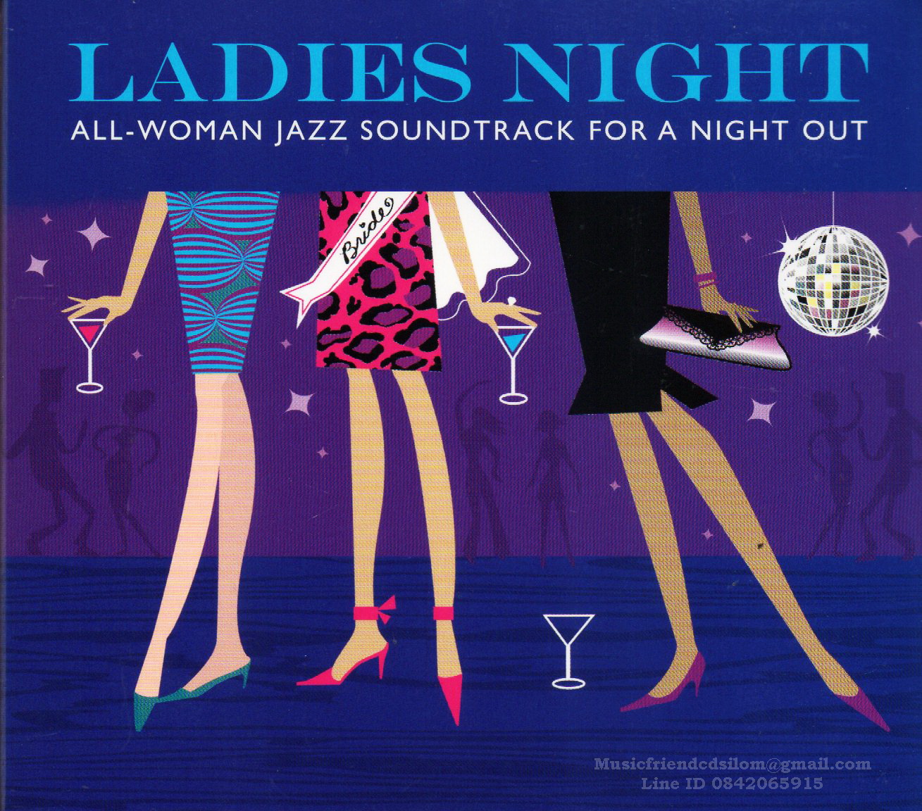 CD,Ladies Night All Woman Jazz Sounddtrack For A Night Out (2CD)(Various Artists)